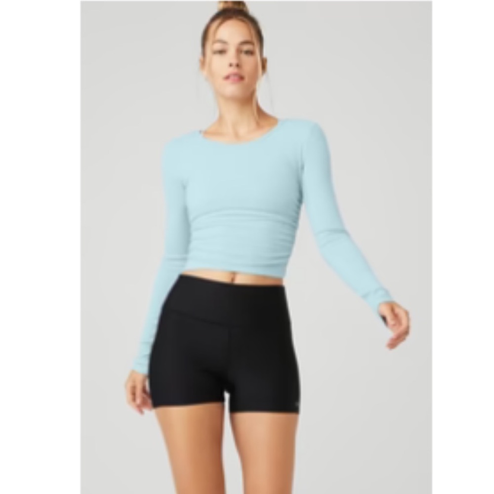 Alo Long Sleeve Gather Top